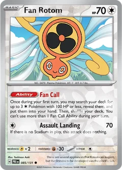 Fan Rotom Master Ball Holo 85